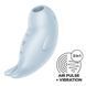 Вакуумний кліторальний стимулятор з вібрацією Satisfyer Seal You Soon, 2 незалежні мотори