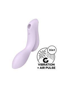 Вакуумный стимулятор с вибрацией Satisfyer Curvy Trinity 2 Violet