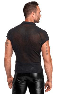 Чоловіче поло Noir Handmade H082 Onyx veil polo XXL