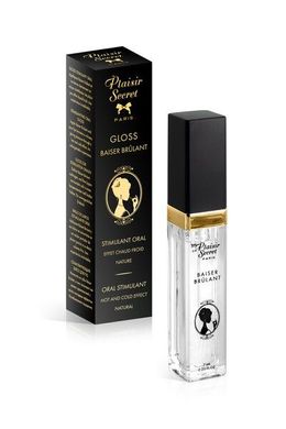 Стимулирующий блеск для губ Plaisirs Secrets Stimulating Oral Gloss Baiser Brulant (7 мл)