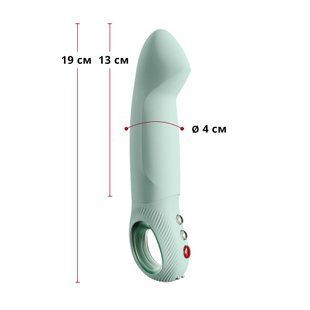 Пульсатор для точки G Fun Factory STRONIC G FORTE sage green, 8 режимов, супермощный