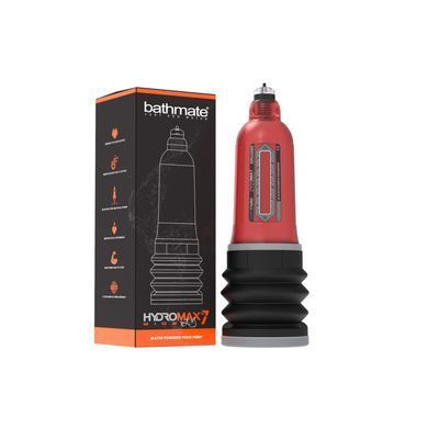 Гідропомпа Bathmate Hydromax 7 WideBoy Red (X30) для члена довжиною від 12,5 до 18 см, діаметр до 5,