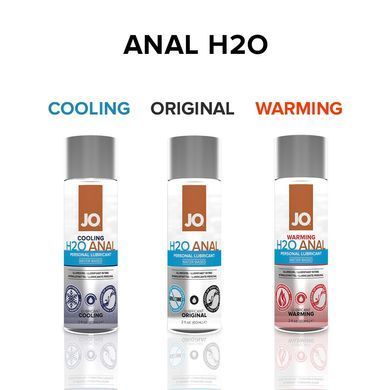 Анальная смазка JO ANAL H2O &mdash; ORIGINAL (60 мл) на водной основе, растительный глицерин