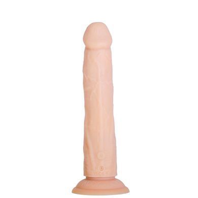 Фаллоимитатор с ротацией и пульсацией Naked ADDICTION 8&Prime; Rotating & Thrusting Dong - Vanilla