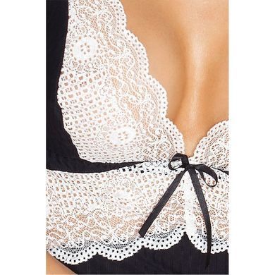 CAMILLE CHEMISE black 4XL/5XL - Passion