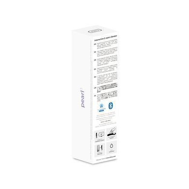 Интерактивный вибростимулятор точки G Kiiroo Pearl 3 Purple