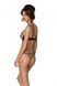 Еротичний комплект Passion MARINA SET WITH OPEN BRA, L/XL, beige, відкриті чашки