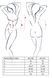 BRASILIANA CORSET black 6XL/7XL - Passion
