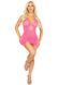 Сукня Leg Avenue Lurex Rhinestone Keyhole Halter Dress One Size Neon Pink