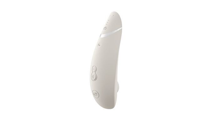 Вакуумный клиторальный стимулятор Womanizer Premium 2 - Grey, функции Autopilot и Smart Silence