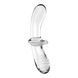Двосторонній скляний дилдо Satisfyer Double Crystal Transparent, боросилікатне скло, унісекс