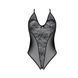 Боди с ажурным декором и открытым шагом Passion URSULA BODY XXL/XXXL, black