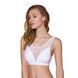 Топ з прозорою вставкою Passion PS002 TOP M, white