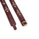 Фиксаторы для бедер Liebe Seele Wine Red Thigh Cuffs S Size, натуральная кожа