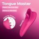 Вибростимулятор для клитора Satisfyer Tongue Master с язычком