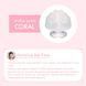 Стимулятор для эрогенных зон IROHA Petit &ndash; Coral, можно охлаждать и нагревать