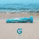 Скляний дилдо Gildo Ocean Flow, великі намистини, силіконова основа