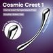 Металевий дилдо Satisfyer Cosmic Crest 1, двосторонній, можна нагрівати й охолоджувати