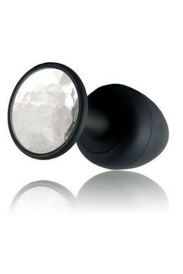 Анальна пробка Dorcel Geisha Plug Diamond L з кулькою всередині, створює вібрації, макс. діаметр 4см