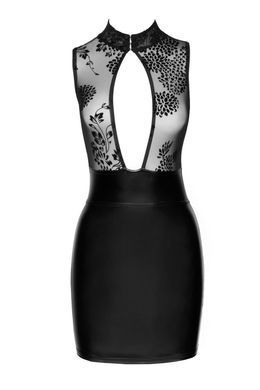 Платье Noir Handmade F241 Short dress with powerwetlook skirt and tulle top, XXL