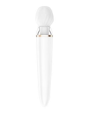 Смарт вібромасажер зі змінною головкою Satisfyer Double Wand-er