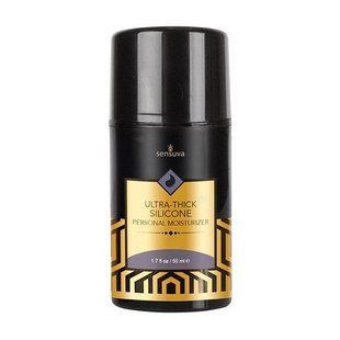 Густа силіконова змазка Sensuva UltraThick Silicone (50 мл) без гліцерину, парабенів і ментолу