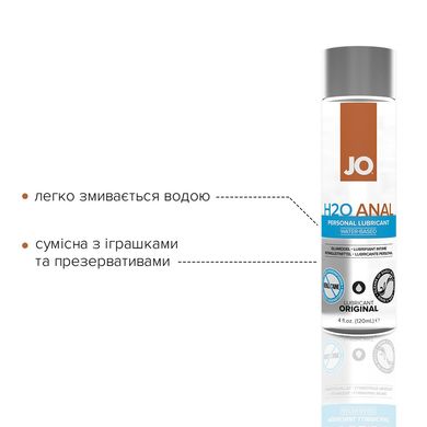 Лубрикант на водной основе System JO ANAL H2O - ORIGINAL (120 мл)