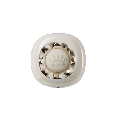 Вакуумный клиторальный стимулятор Zalo Lia Floral White, 3 насадки, 3 режима, разная интенсивность