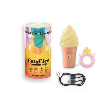 Вібратор-морозиво Love To Love CAND'ICE &mdash; VANILLA POP