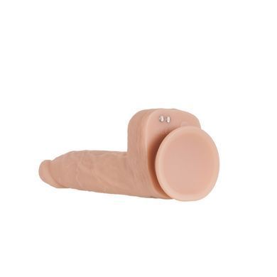 Фаллоимитатор с пульсацией Naked Addiction 8.5&rdquo; Thruster - Vanilla