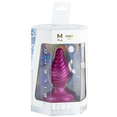 Анальная пробка SilexD Fantasy - Cherry M Plug