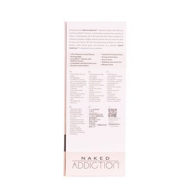 Фаллоимитатор с пульсацией Naked Addiction 8.5&rdquo; Thruster - Vanilla