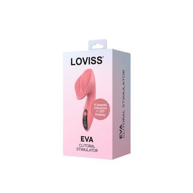Вибратор для клитора и вульвы Loviss Eva Clitoral Stimulator, 9 режимов