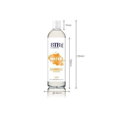 Смазка на водной основе BTB FLAVORED MANGO с ароматом манго (250 мл)