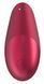 Вакуумный клиторальный стимулятор Womanizer Liberty Red, магнитная крышка, 2 насадки