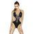 Боди монокини под латекс Passion JEAN BODY L/XL, black