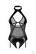 Боді Obsessive Dominna crotchless teddy S/M
