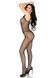 Бодистокинг Leg Avenue Crotchless Fishnet Bodystocking One Size Black