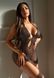 Платье Leg Avenue Lurex Rhinestone Keyhole Halter Dress One Size Black/Silver