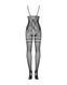 Бодистокинг Obsessive Bodystocking F213 XL/XXL, имитация кружевного боди и резинки для чулок