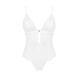 Еротичне напівпрозоре боді Obsessive Heavenlly crotchless teddy XS/S, з доступом