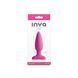 Анальная пробка с вибрацией NS Novelties INYA - Swirl - Pink