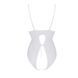 Боди с ажурным декором и открытым шагом Passion URSULA BODY L/XL, white