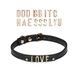 Чокер Liebe Seele DIY Choker with 21 Removable Letters, знімні букви, 21 буква в комплекті