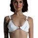 Лиф из натуральной кожи Feral Feelings - Bikini Top White