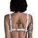Лиф из натуральной кожи Feral Feelings - Bikini Top White