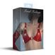 Лиф классический Feral Feelings - Bikini Top Red Trasparent