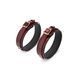 Фиксаторы для бедер Liebe Seele Wine Red Thigh Cuffs L Size, натуральная кожа