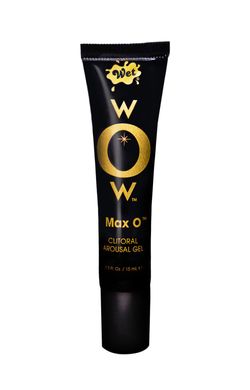 Возбуждающий гель для клитора Wet Wow Max O Clitoral Arousal Gel, легкое покалывание (15 мл)