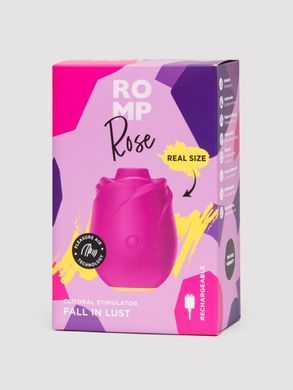 Вакуумный клиторальный стимулятор Romp Rose 2.0